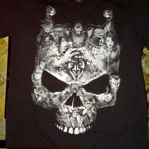 Batman Skull Villain tee shirt